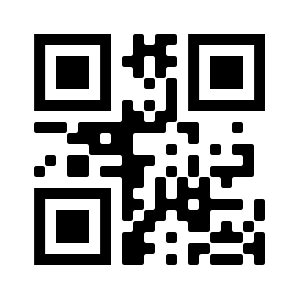 A QR code that contains the string 'ABCDEFG'.