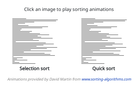 Thumbnail of Sorting Algorithm Comparison interactive